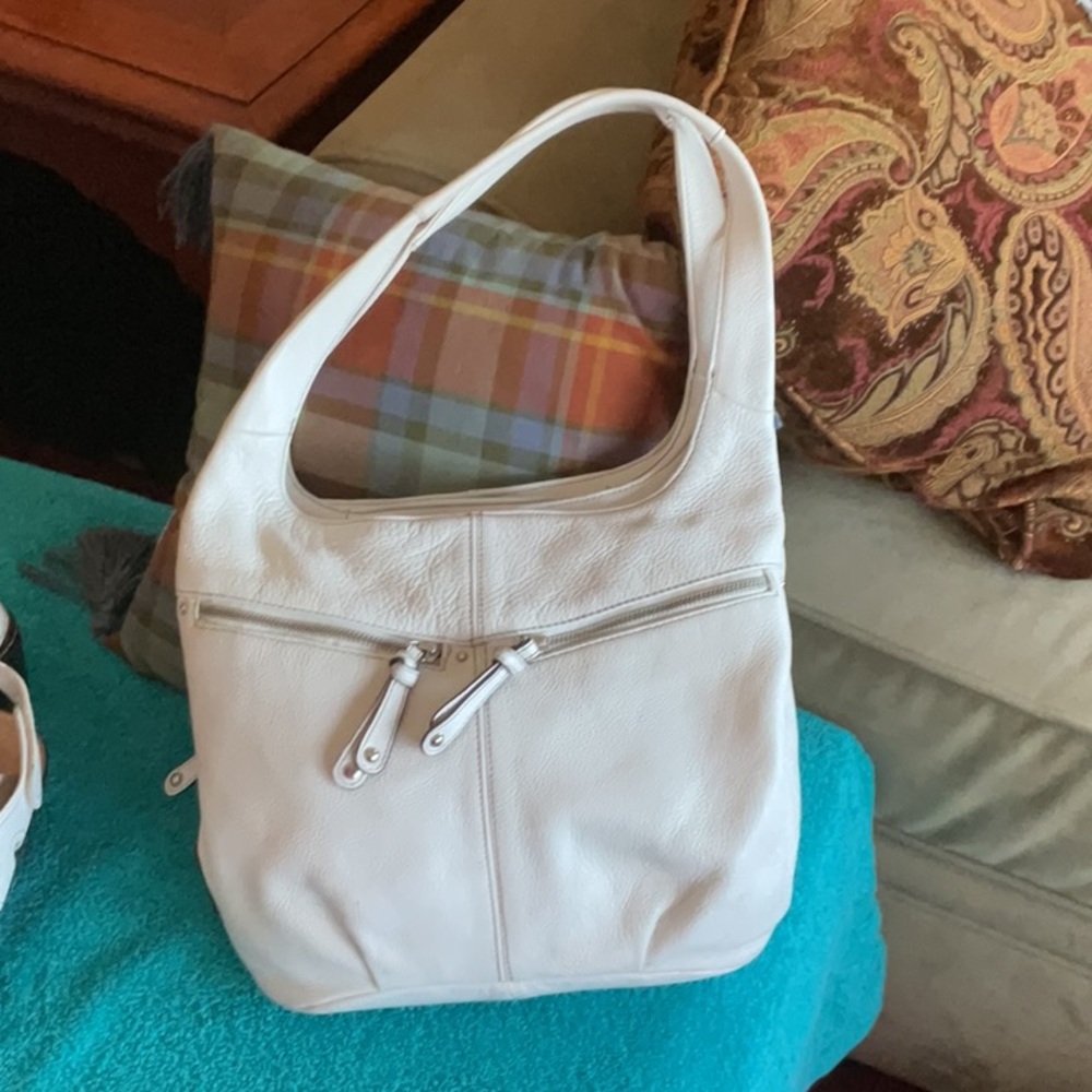 Tignanello White shoulder bag